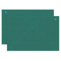 Ou Ge 883A1 Three-layer Black Core A1 Cutting Mat Non-standard Size In Green For Office Stationary Supplies