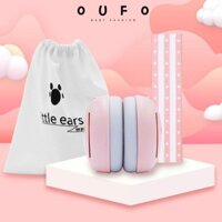 OUFO  Nút bịt tai giảm tiếng ồn cho bé , với tai nghe chống ồn băng đô đàn hồi, cải thiện giấc ngủ có thể điều chỉnh bằng nhựa ABS cho trẻ sơ sinh và trẻ mới biết đi