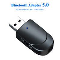 Ouken Bluetooth 5.0 Thiết Bị Thu Nhận Âm Thanh Máy Phát Mini USB USB Bluetooth 3.5 Mm Jack Cho TV PC Bộ Phụ Kiện Xe Ô Tô Bộ Chuyển Đổi Không Dây