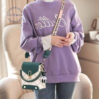 Oukwca Nữ Mini Đính Trang Trí Da Đi Làm Mua Sắm Điện Thoại Di Động Túi Đeo Ngang Mới