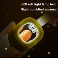 (Oupinhi) Tông đơ cắt móng tay 3 trong 1 dành cho mọi lứa tuổi Tông đơ cắt móng tay 3 trong 1 có đèn Led và kính lúp cho trẻ sơ sinh Người lớn Dụng cụ chải lông làm móng tay