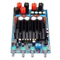 OUPPENG Amplifier Amplifier Board TAS5630 2.1300W+150W+150W Digital Power Can Adjust Output Volume Amplifier Board Subwoofer Safe and Durable Compu...