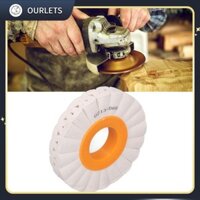 Ourlets Bánh xe đánh bóng 150mm OD 50mm ID Tấm vải cotton dày 20 mm