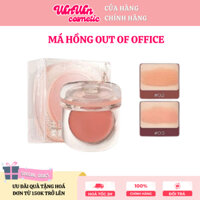 [OUT OF OFFICE] Phấn Má Hồng Dạng Mousse Lì OOO Màu Hồng Kem Má Hồng Dễ Trang Điểm Chất Kem Mịn Phù Hợp Tone Da Châu Á