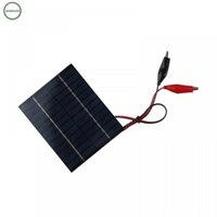 Outdoor 10W 12V Solar Panel with Clip for Charging Batteries Efficiently
