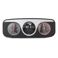 Outdoor Camping Multi-Function 3 in 1 Car Compass with Thermometer Hygrometer Car Gift Ornaments