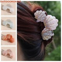 Outdoroasis Acetate Shell Vuốt Tóc, Kẹp Tóc Vỏ Thanh Lịch Vintage, Thời Trang Axit axetic Chống Trơn Trượt Kim Cương Giả Cua Kẹp Ngày Lễ