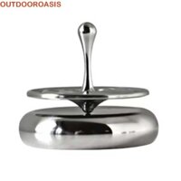 Outdoroasis Spinning Top, Đế quay đầu ngón tay Con quay hồi chuyển nước thả tay, Bàn Fidget Phim Totem Xoay Kim loại Spiner Đồ chơi Đồ chơi trẻ em
