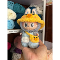 (Outfits Labubu) Bộ quần áo phụ kiện vịt con cho bé Labubu size 17cm