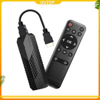 Outop T3MINI TV Tuner Stick Bộ thu TV có điều khiển từ xa Mini TV Tuner Stick 1GB RAM 8GB ROM TV Stick 2.4G WiFi Mini