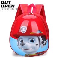 Outopen Túi đi học trẻ em, Ba lô người nhện vỏ trứng hoạt hình, Ba lô trẻ em nhẹ chống nước dung tích lớn Elsa cho bé gái bé trai