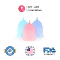 Ovacup Cốc Nguyệt San Chính Hãng Nhập Khẩu USA, 100% Sillicon Y Tế - Mềm - Chống Tràn - Không Rò Rỉ - Đạt Chuẩn FDA