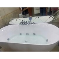 Oval Cạnh Mỏng Full Massage Sen Vòi KT 1.7m