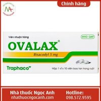 Ovalax hộp 10 viên
