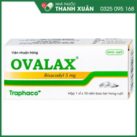 Ovalax thuốc nhuận tràng trị táo bón