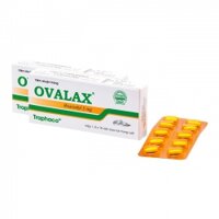 OVALAX Viên nhuận tràng điều trị hiệu quả táo bón, Hộp 10 viên