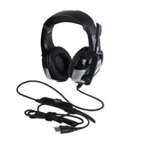 Over Ear Headphone Headset w Mic for  PC  Controller - Gray