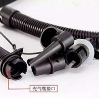 Overturn Thể Dục Dụng Cụ Thảm Bơm Không Khí Vòi Bơm Hơi Vòi Khớp Thuyền Cao Su Thuyền Không Khí Giường Tấn Công Thuyền Kayak