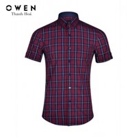 OWEN - Áo sơ mi ngan  tay Owen Kiểu dáng SLIMFIT - AS81102N