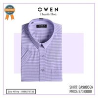 OWEN BAMBOO - Áo sơ mi ngắn tay Owen BA90056N