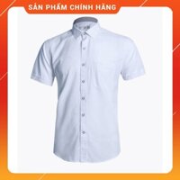 (Owen chính hãng) Áo sơ mi nam trắng cộc tay OWEN - AR90026N