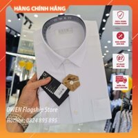 OWEN - (FREESHIP) Áo Sơ mi Trắng dài tay nam Owen sợi CAFE dáng Regular - Mã AR22982D - Cam Kết Chính Hãng
