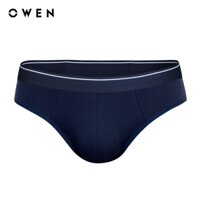 OWEN - Quần lót Lưng thun bản lớn QLR232432 màu Navy chất liệu Cotton-Spandex