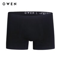 OWEN - Quần lót Seamless QLB232454 màu Đen chất liệu Polyamide-Spandex