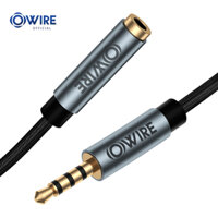 OWIRE Headphone Splitter Âm Thanh Cáp Giắc Cắm 3.5Mm Đầu Đực Thành Đầu Cái Đầu Chia 3.5Mm Aux Cáp Máy Nghe Nhạc MP3 Cho iPhone Samsung