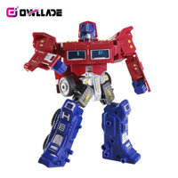 Owllade Transformers Robot Đồ chơi ô tô Optimus Prime One Quà tặng sinh nhật cho trẻ em Bé trai BYMY-706-49 màu đỏ