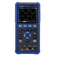OWON HDS200 Series 2CH Handheld Oscilloscope 100MHz Bandwidth 20000 Counts Multiumeter OSC + DMM + Waveform Generator 3