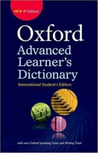 Oxford Advanced Learners Dictionary 9th Edition International Students Edition