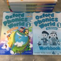 Oxford Phonics World 1 ( student book + Work book) [bonus]