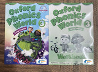 Oxford Phonics World 12345 Student Book & Workbook ( tài liệu in màu)