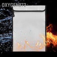 Oxygen072 Túi đựng tài liệu chống cháy phong bì hồ sơ ảnh hộ chiếu