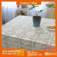 Oyang Khăn Trải Bàn Trang Trí Đầu Giường / Bàn Ăn / Tiệc Cưới Bằng Vải Móc Kiểu vintage Dành Cho Nhà Bếp