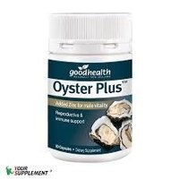 Oyster Plus Goodhealth - Viên Uống Tinh Chất Hàu Tăng Chất Lượng Tinh Trùng, Sinh Lý Nam, Lọ 60 Viên