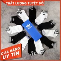 P sale SALE [ảnh thật]Tất thể thao nam Das trắng ba lá cực đẹp New * ' . ' : ' : *