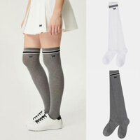 P X Nữ Bốn Mùa Tất Golf Thể Thao Ngoài Trời Giải Trí Over-the-Knee Vớ Tennis Bóng Chày Cotton Tất Thời Trang Tất Phù Hợp#2512#