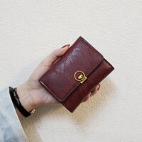 [P022]✷☏Ví nữ cầm tay mini ngắn nhỏ dáng vuông gọn bỏ túi nhiều thời trang cao cấp bìa thư đựng tiền thẻ quà sinh nhật