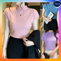 [P078] Áo Len Thun Nữ Montoghi Quảng Châu CỔ CAO VAI HẾN Loại 1- PnG