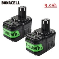 P108 9.0ah thay thế pin tương thích với cho Ryobi P102 P103 P104 P105 P107 P100 rb18l50 rb18l