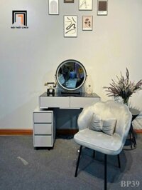 P2 Tủ phấn trang điểm phụ nữ giá rẻ 80cm BP39-AK cho nhà nhỏ