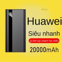 [P330]✚☂Sạc siêu nhanh 22.5W dự phòng 20000 mAh dung lượng lớn phù hợp với pin di động Huawei iPhone