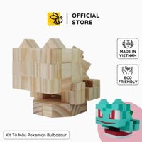 p8. (DIY) KIt Tô Màu Bulbasaur (Pokemon)