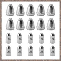 P80 Air Plasma Vòi phun 1.1mm Máy cắt Plasma Đèn pin Vật tư tiêu hao CNC Cắt Điện cực Vòi phun 20 chiếc
