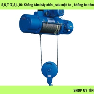 Pa lăng cáp điện Kenbo CD 1 tấn – 6m