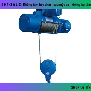 Pa lăng cáp điện Kenbo CD 2 tấn – 6m