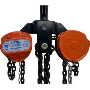 Pa lăng xích kéo tay 20 tấn 5m Nitto 180VP5