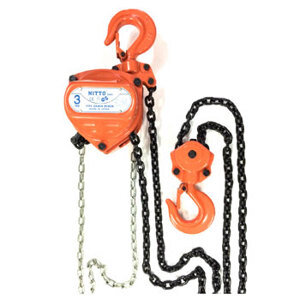 Pa lăng xích kéo tay 5 mét Nitto 20VP5, 2 tấn